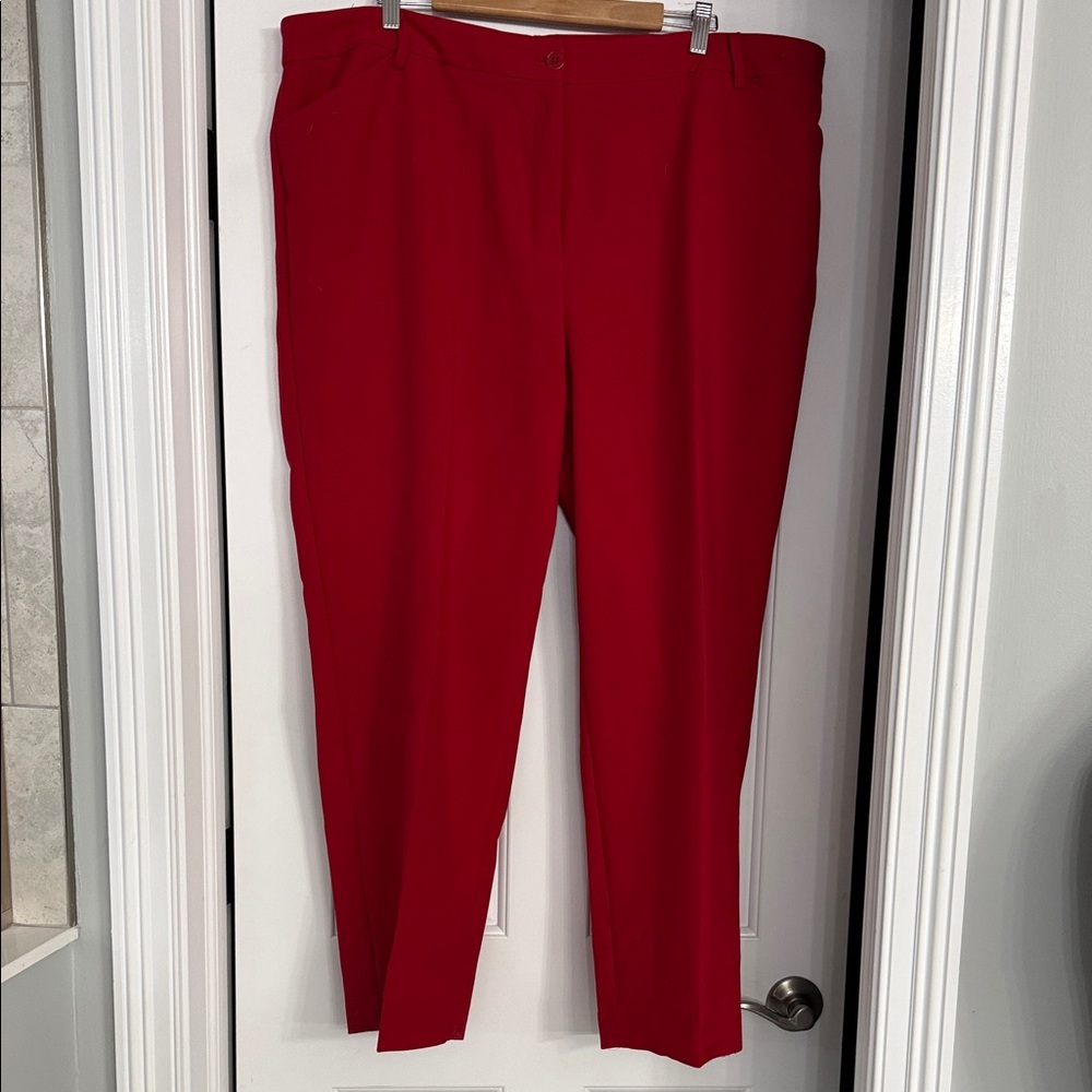 Talbots Vibrant Red Women's Trousers